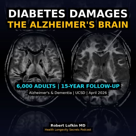 Une nouvelle étude de University of California San Diego, publiée dans Alzheimer&rsquo;s & Dementia (23 avril 2026), rend le lien entre métabolisme et cerveau difficile à ignorer.