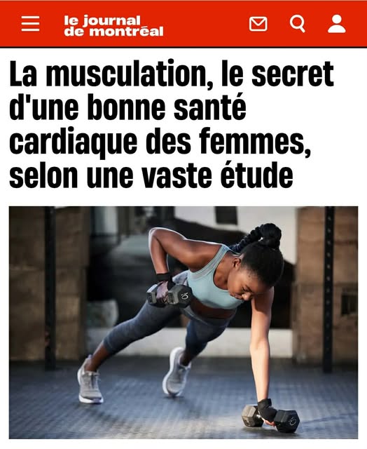 Excellent texte de Catherine Réapprendre la Santé! La musculation, c&rsquo;est le 2e pilier de la santé métabolique, pour un homme, une femme ou un enfant.