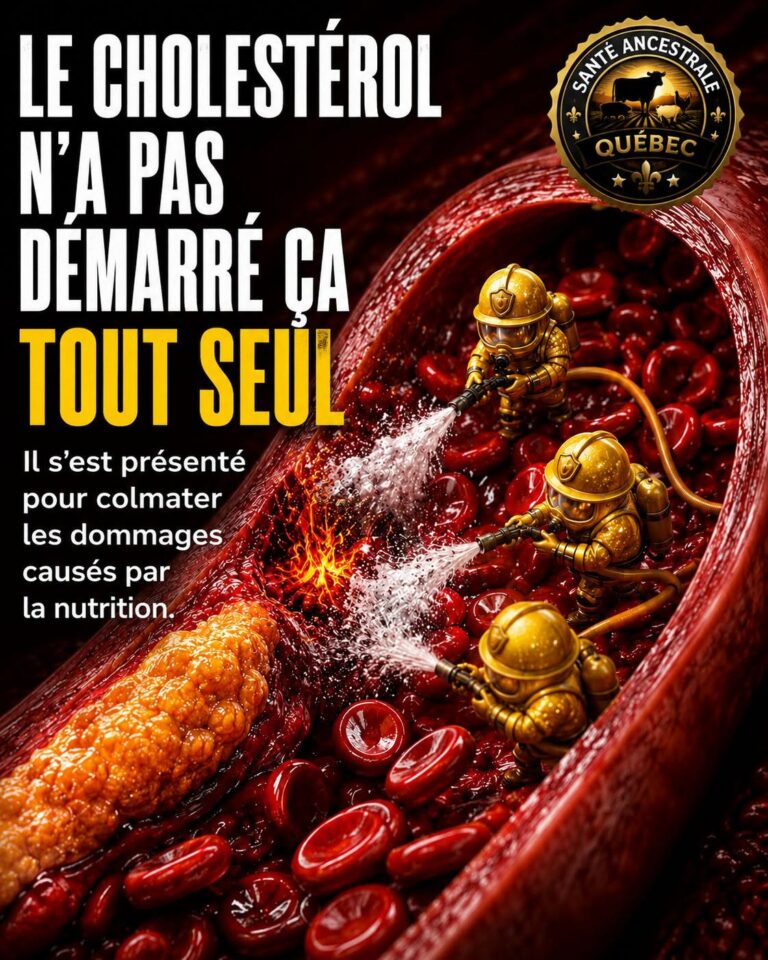 Ouais, depuis quelques années, les docteurs nous font flipper avec le cholestérol, genre c&rsquo;est le diable. Alors qu&rsquo;en fait, c&rsquo;est un peu un super-héros qui vient réparer les dégâts quand on mange trop de glucides, de trucs qui nous enflamment et de bouffe oxydée. C&rsquo;est comme si on allait reprocher aux pompiers d&rsquo;éteindre un incendie, non ?
